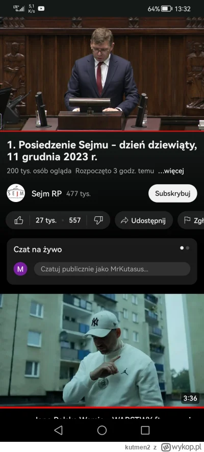 kutmen2 - #sejm Zasięgi już są. Myślicie, że wezmą ich na #famemma  ?