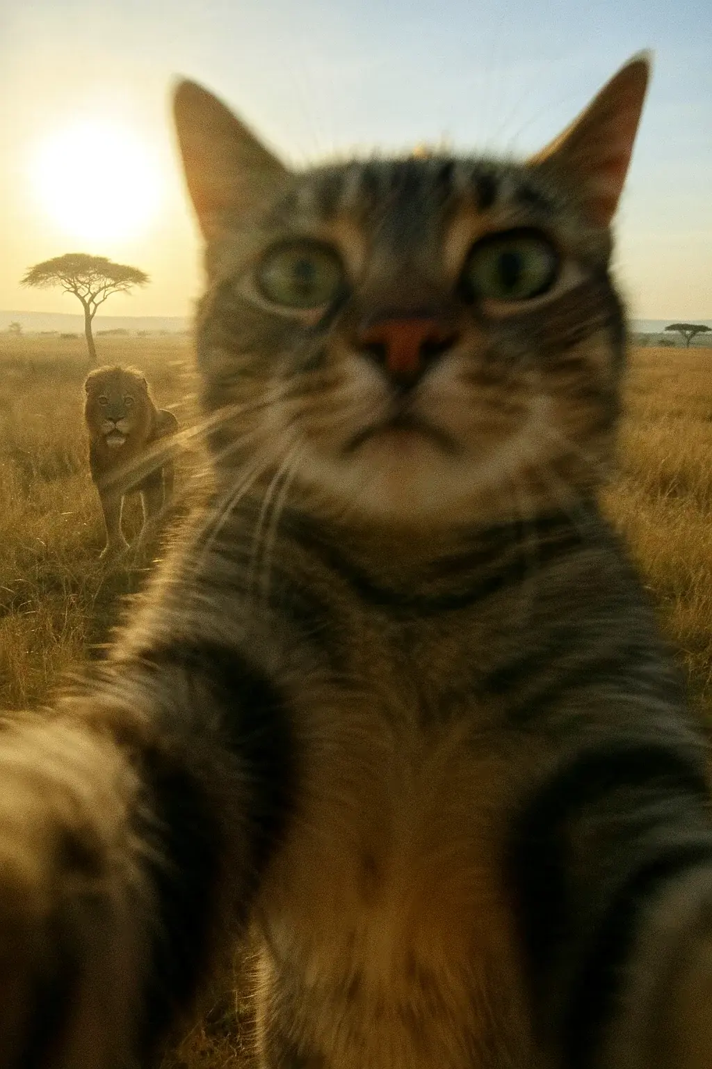 AMBIWALENTNYPSIUR - #koty selfie z bratem