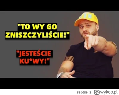 reptile - Amadeusz Ferrari do internautów po śmierci młodego Murańskiego: To wy go zn...