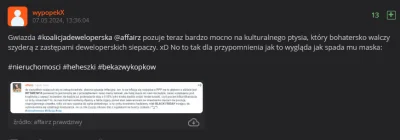 affairz - @affairz: bo jak ja takie coś napisałem to miałem lustrację 10 lat na wykop...