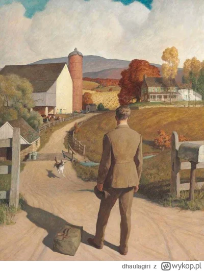 dhaulagiri - N.C. Wyeth
Powrót do domu

#sztuka #art #obrazy #malarstwo