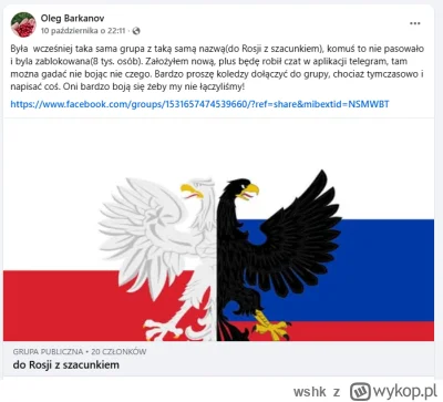 wshk - poprzednia grupa spadła z rowerka ale jest już nowa

#ukraina #rosja #polskieo...