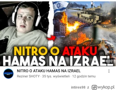 intires98 - Czołowy geopolityk Polski się wypowiedział XDDD

#izrael #wojna #youtube