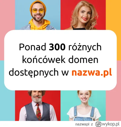 nazwapl - Ponad 300 różnych końcówek domen dostępnych do rejestracji w nazwa.pl!

Od ...