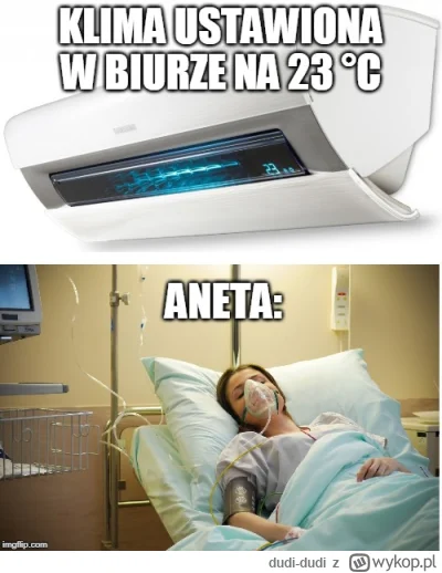 dudi-dudi - U mnie już się zaczęło xD
#pracbaza #logikarozowychpaskow #klimatyzacja #...