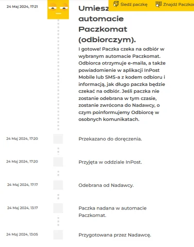 Scorpio412 - Szybko ogarnęli ( ͡º ͜ʖ͡º)
#inpost