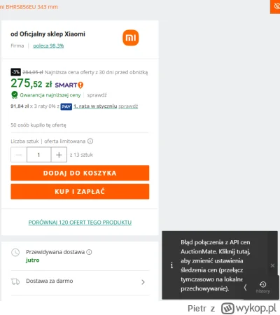 Pietr - Żeś Pan jakieś zmiany wprowadził, najprawdopodobniej w domenie (może jakaś no...