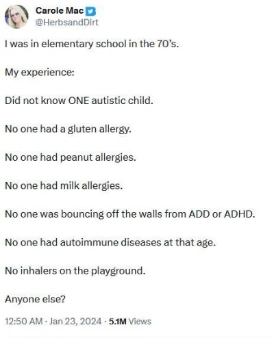 raymond-placek - Panie, dawniej nie było jakiegoś "autyzmu", "alergii", "ADHD", "chor...