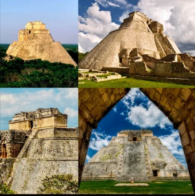 Loskamilos1 - Piramida Czarownika, schodkowy twór, którego budowę rozpoczęto już w VI...