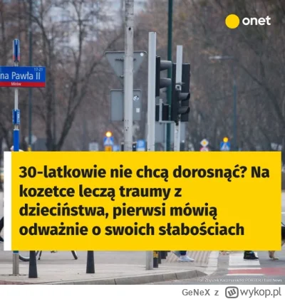 GeNeX - 30-latkowie nie chcą dorosnąć?
#psychologia #terapia #psychoterapia