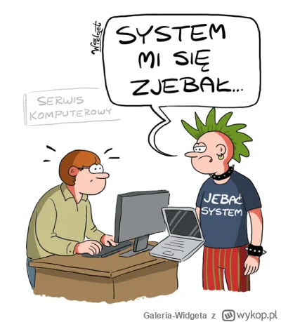 Galeria-Widgeta - Rys. Widget

#dowcip #punk #punkrock #informatyka