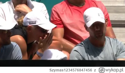 Szymas1234576847456 - Daria mówi Belgijskiemu Bajerantowi co podpowiedzieć Idze 
#ten...