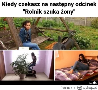 Petrinax - Jeszcze dwie godziny do Rolnika. Dłuży się ten czas, oj dłuży... :(
#rolni...