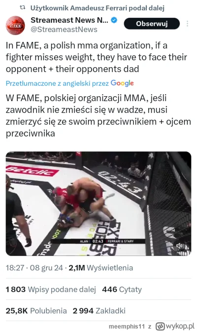 meemphis11 - #famemma 

Ferrari znowu poszedł viralem na cały świat xD