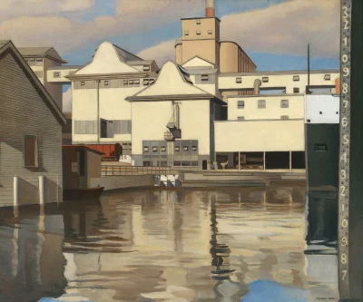 Clark_Nova - Charles Sheeler, River Rouge Plant, 1932
#malarstwo #sztuka