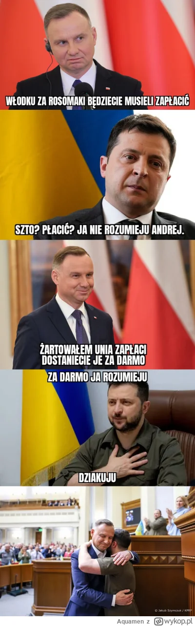 A.....n - Kurcze poprzedni mem wam się nie spodobał, może ten będzie lepszy? Trochę m...