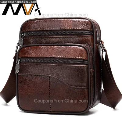 n____S - ❗ MVA Men Bag Genuine Leather Handbag
〽️ Cena: 14.39 USD (dotąd najniższa w ...