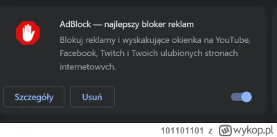 101101101 - @Bohen_chleba: Czego używasz do blokowania? Ja tego co poniżej w chrome i...