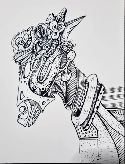 BrightBeamBuddha - #tworczoscwlasna 
Kon