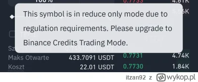 itzan92 - Macie już odblokowane futures? Można grać dalej na Usdt? Łopatologicznie kt...