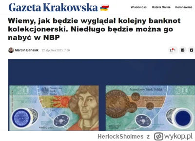 H.....s - Nie, to nie jest żart. Tak ma wyglądać nowy banknot kolekcjonerski z Mikoła...