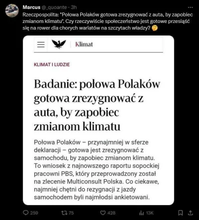 szladzieweczkadolaseczka2000 - Aha,
Ponad połowa Polaków chce pedałować w imię "zmian...