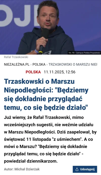 JanDzbanPL - Uśmiechać się brygada, nie atakować prowokatorów bo bonżur patrzy ( ͡° ͜...