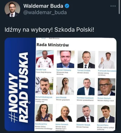 affairz - Waldemar Buda, stanowisko: troll u Mateckiego (1/2 etatu), Minister Niedoro...