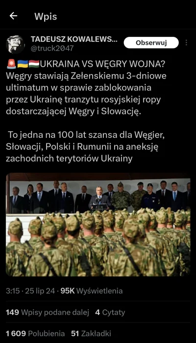 BestiazJellystone - Mamy problem z banderowcami z Polsce, więc najwyższa pora zaanekt...