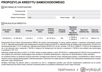 OptiFinance - @PiotrokeJ: i kredyt.
Leasing:
1. zmienne oprocentowanie
2. uproszczona...