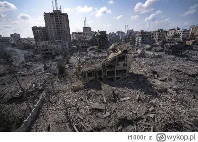 t1000r - @t1000r: jedno z tysiąca zdjęć ruin Gazy w Palestynie 2023 zniszczonej przez...