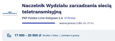 Yuri_Yslin - No proszę, teraz nawet w zabetonowanej państwówce można te 20k (niestety...