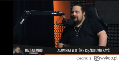 Cedrik - Właśnie ukazała się rozmowa ze mną na kanale podcastu Bez Tajemnic - rozmawi...