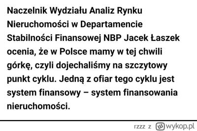 rzzz - Pan szanowny kierownik z NBPu: dojechaliśmy na szczyt, pora na spadki.

Julek ...