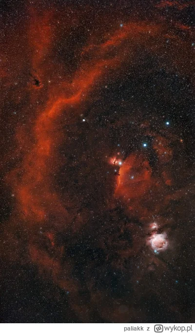 paliakk - Efekt mojej pracy z zeszłego tygodnia.
Gwiazdozbiór Oriona z otaczającymi g...