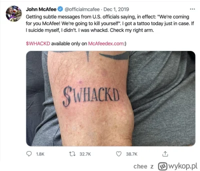 chee - @chee: Inny ambasador akcji: