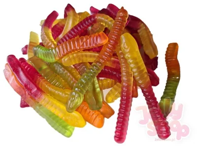 FoxX21 - @gardzenarodowcami: będziemy jeść żelki w kształcie robaków? fajnieee