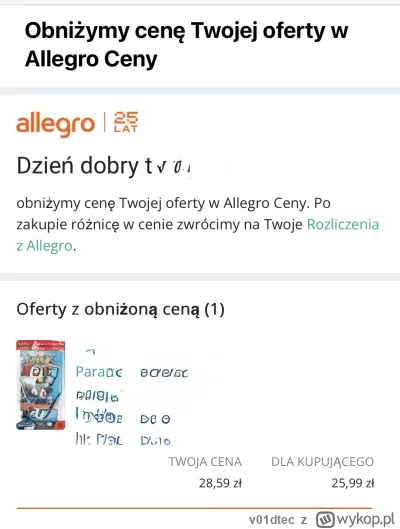 v01dtec - @Platysma: Ale wiesz, że to niekoniecznie musi być wina sprzedawcy?

Allegr...