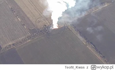 Teofil_Kwas - #ukraina Wg opisu nagranie ma przedstawiać zniszczenie ukraińskich S-30...
