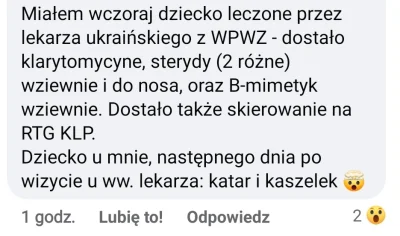 pieknylowca - Kto im w ogóle pozwala pracować? Na zwykłe przeziębienie walić klarytro...