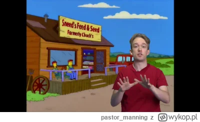 pastor_manning - #tomscott wyjaśnia genezę Sneed's Feed and Seed 
#sneed