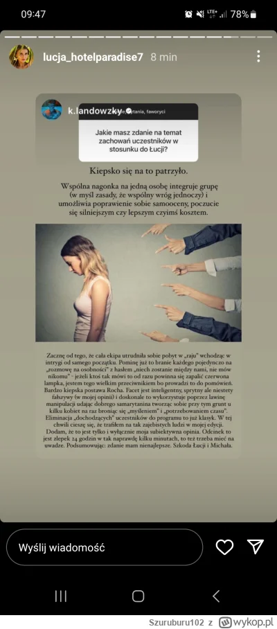 Szuruburu102 - Kojarzycie, który to uczestnik hp? 
#hotelparadise