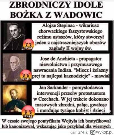 damiz74 - Przykład dla wiernych - brawo JP2 super autorytety... #bekazkatoli #2137 #J...