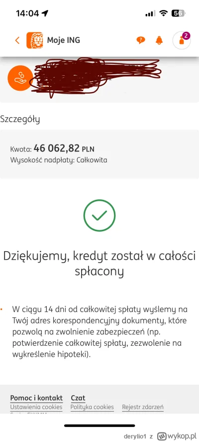 derylio1 - #chwalesie  dzisiaj spłaciłem mój #kredythipoteczny 
Kredyt nie jakiś duży...