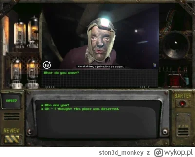 ston3d_monkey - Zajebisty ten nowy mod do Fallouta ( ͡° ʖ̯ ͡°) #fallout #heheszki #su...
