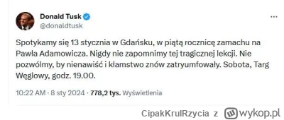 CipakKrulRzycia - #gdansk #polityka #tusk #adamowicz