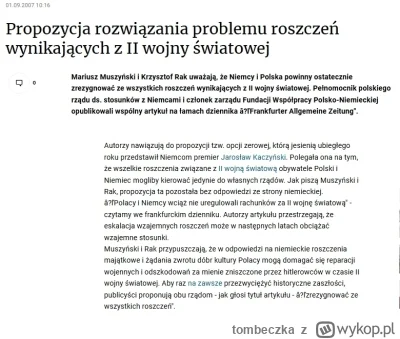 tombeczka - @uncles: W 2007 roku Kaczyński, jak jeszcze wierzył w to, że do czegoś do...