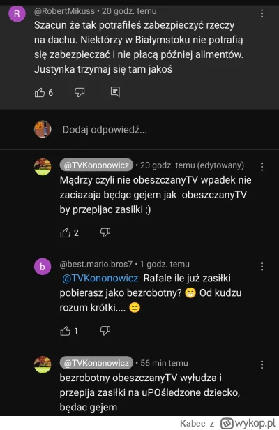 Kabee - Czy obeszczanytv pobiera zasiłek na niepełnosprawne dziecko? To samo które za...