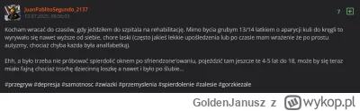 GoldenJanusz - @Sandevistan: w jego wpisach jest coś mocno niepokojącego. jakieś fant...
