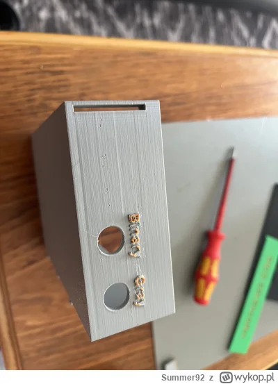 Summer92 - #druk3d drukarka P1S filament PLA bambu lab. Profil 0.16 high quality. Wyd...